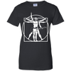 Vitruvian Man Guitar Shirt Da Vinci Guitar Tshirt