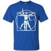 Vitruvian Man Guitar Shirt Da Vinci Guitar Tshirt