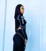 KL Allen Turtleneck Zipper Romper