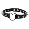 Heart Studded Choker