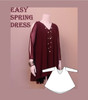 Easy spring dress sewing pattern