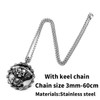Cool Heavy Skull Bicycle Chain