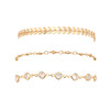 Gold Ankle Braclets