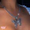 Glam Butterfly Necklace