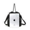 Skull Rivets Tassel Design Bag