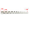 Men's Assorted Stretched Silver Earlobe Expander Earrings