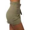 Women's High Waist Tie Up Irregular Vintage Wrap Skirt