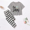 Women's Sleepwear Cute Cartoon Print Short Set Pajamas for Women  Pajama Set Sweet Short Sleeve T Shirts & Shorts Summer Pijama