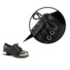 Genuine Leather Chunky Rivet Shoes