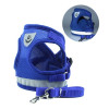 Reflective Dog Mesh Harness Blue, Gray, Red, Black XS-XL