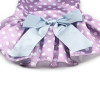 Polka Dot Dog Dress, Purple, XS-XL