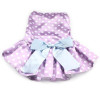 Polka Dot Dog Dress, Purple, XS-XL