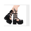 Doll Rivet Platform Boots