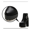 Lacing Buckle Ankle Boots