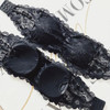 Black Floral Lace Bandeau Fashion Vest
