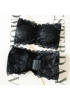 Black Floral Lace Bandeau Fashion Vest