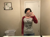 Women T-shirt Christmas Letter Print Mosaic Top Casual O-neck Raglan Long Sleeve T shirt