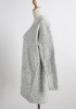 Grey Plain Pockets Round Neck Long Sleeve Casual Cardigan Sweater Grey Plain Pockets Round Neck Long Sleeve Casual Cardigan Sweater