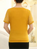Casual Embroidery Hollow Out Plain Short Sleeve T-Shirt Casual Embroidery Hollow Out Plain Short Sleeve T-Shirt