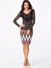 Casual V Neck Lace Patchwork Plain Hollow Out Long Sleeve T-shirt