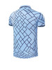 Casual Fashion Polo Collar Geometric Printed T-Shirt