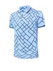Casual Fashion Polo Collar Geometric Printed T-Shirt