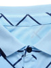 Casual Fashion Polo Collar Geometric Printed T-Shirt