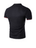 Casual Regular Fit Polo Collar Striped T-Shirt