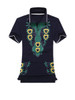 Casual Polo Collar Retro Tribal Printed T-Shirt