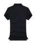 Casual Polo Collar Short Sleeve Retro Printed T-Shirt