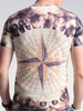 Casual Fitted Round Neck Printed T-Shirt