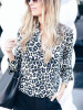 Leopard Printed Bohemia Blouse Top