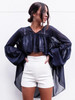 Chiffon Puff Sleeves Blouses&Shirts Top