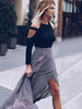 Knitting Round-neck Sweater Tops