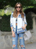Chiffon Printed Blouses&Shirts Top