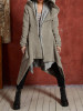 Fashion Solid Color Long Sleeves Outwears Tops