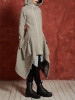Fashion Solid Color Long Sleeves Outwears Tops