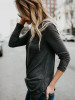 Solid Color Pocket Blouses&Shirts Top
