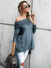 Ruffled Off-the-shoulder Blouses&Shirts Tops Ruffled Off-the-shoulder Blouses&Shirts Tops