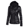 Faux Leather Black Jacket