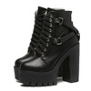 Lace-up Soft Ankle Boots