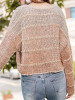 New Pink Round Neck Long Sleeve Going out Pullover Sweater New Pink Round Neck Long Sleeve Going out Pullover Sweater