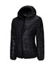 Casual Basic Hooded Pocket Quilted Plain Padded Coat