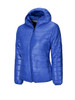 Casual Basic Hooded Pocket Quilted Plain Padded Coat