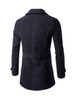 Lapel Double Breasted Men Coat