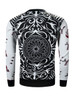 Casual Mens Round Neck Printed Sweatshirt