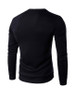 Casual Abstract Print Casual Round Neck Men Sweatshirt