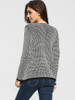 Casual Lapel Worsted Striped Cardigan Casual Lapel Worsted Striped Cardigan