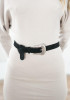 Casual White Plain Boat Neck Long Sleeve Mini Dress