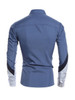 Casual Men's Color Block Long Sleeve  Shirt